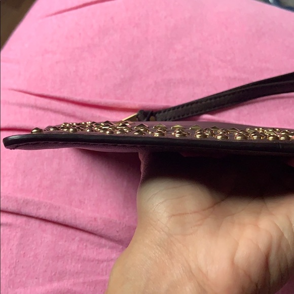 Micheal kors dark brown clutch - Picture 7 of 7